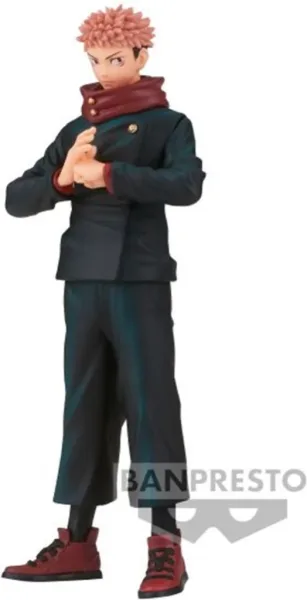 Figura banpresto jujutsu kaisen jukon no kata yuji itadori 16cm