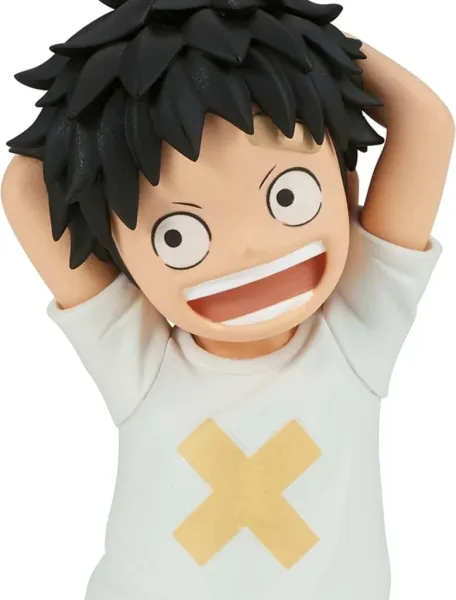 Figura banpresto one piece film red dxf the grandline series monkey d luffy niño