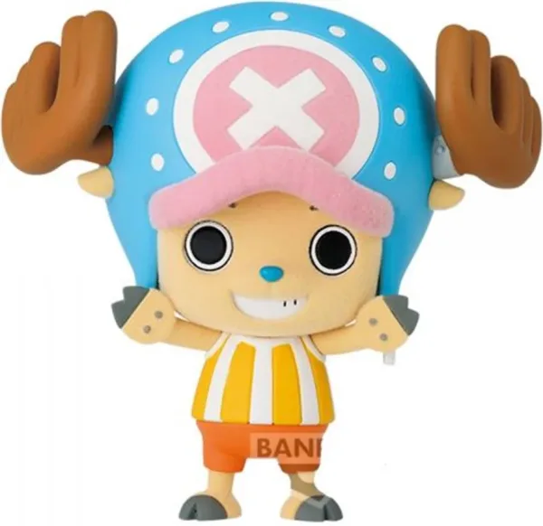 Figura banpresto one piece fluffy puffy tony tony chopper 6cm