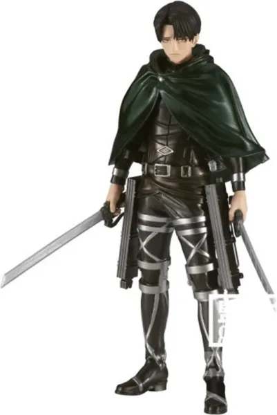 Figura banpresto shingeki no kyojin ataque a los titanes the final season special 10th anniversary levi 16cm