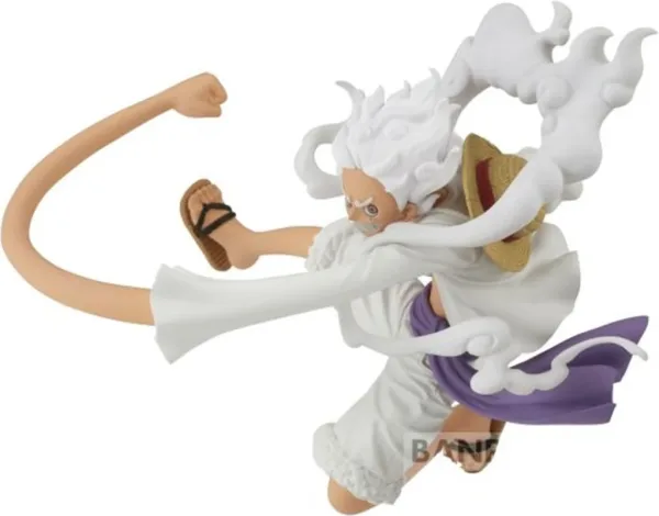 Figura banpresto one piece battle record collection monkey d.luffy gear 5 13cm