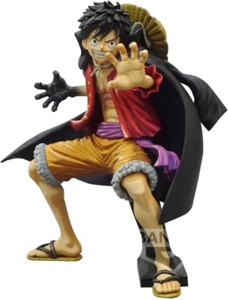 Figura banpresto one piece wanokuni ii king of artist monkey d. luffy 20cm
