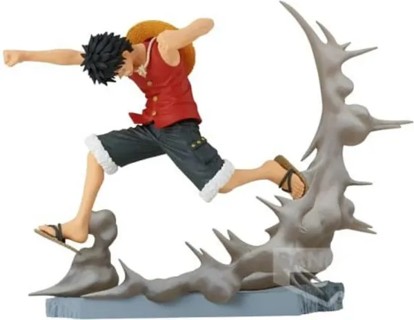 Figura banpresto one piece senkozekkei monkey.d.luffy 8cm