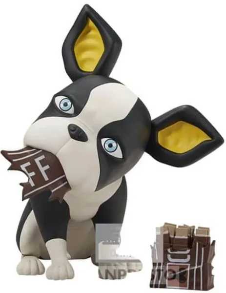 Figura banpresto jojo's bizarre adventure stardust crusaders sofvimates iggy vol.2 15cm