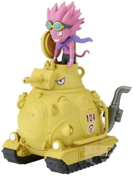Figura banpresto sand land mega world collectable army tank corps n0. 104 13cm