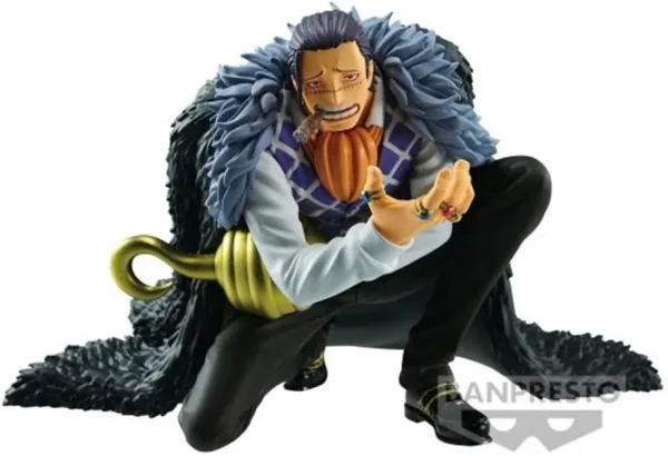 Figura banpresto one piece battle record collection crocodile 8cm