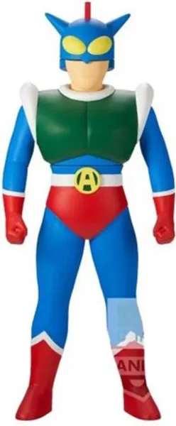 Figura banpresto crayon shinchan action kamen (ultra heroe) 22cm