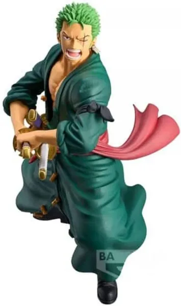 Figura banpresto one piece grandista zoro roronoa 22cm
