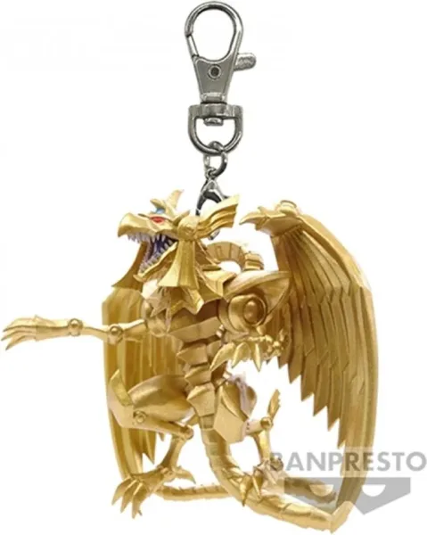 Llavero banpresto yu - gi - oh! duel monsters dragon alado de ra 6cm