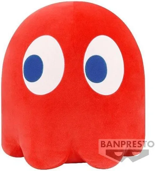 Peluche banpresto pac man super big plush blinky