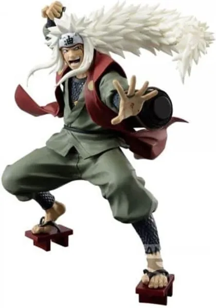 Figura banpresto naruto shippuden colosseum jiraiya 15cm