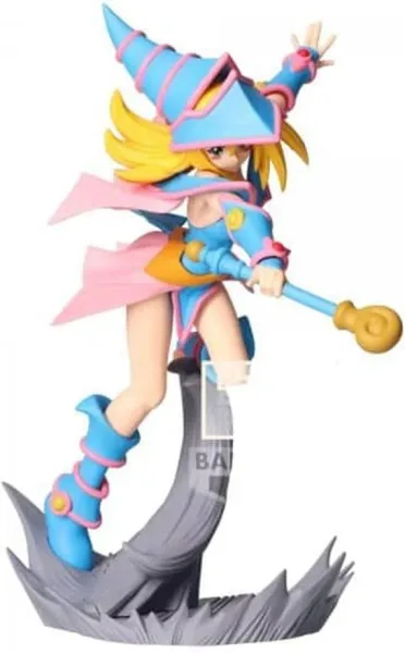 Figura banpresto yu - gi - oh! senkozekkei dark magician girl 13cm