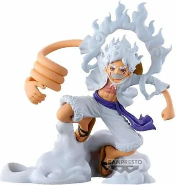 Figura banpresto one piece monkey d. luffy fl gear 5 vol.1 10cm