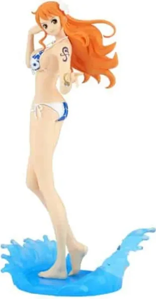 Figura banpresto one piece glitter&glamours nami splash style 23cm