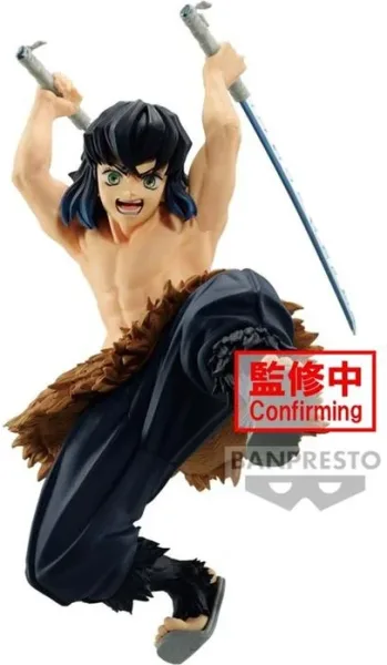 Figura banpresto demon slayer vibration stars inosuke