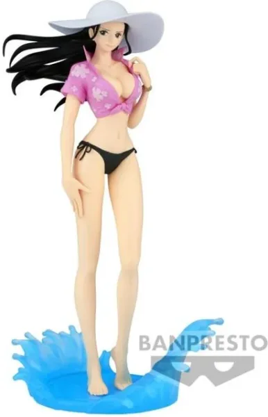Figura banpresto: one piece glitter and glamours splash style nico robin