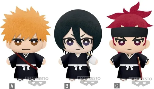 Peluche banpresto bleach tomonui plush assort s1