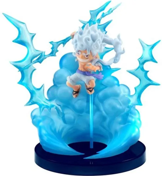 Figura banpresto one piece world collectable special monkey d. luffy gear 5 6cm