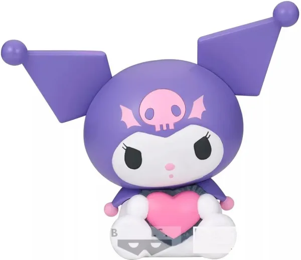 Figura banpresto sanrio sofvimates kuromi purple 14cm