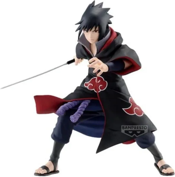 Figura banpresto naruto shippuden vibration stars sasuke uchiha iv 15cm