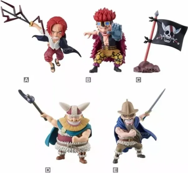Figura banpresto one piece world collectable figure red hair pirates 02