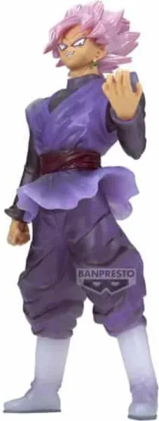 Figura banpresto dragon ball super clearise super saiyan rose goku black 19cm