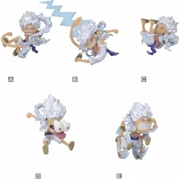 Figura banpresto one piece world collectable figure monkey d.luffy gear 5 special metallic color ver.