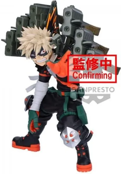 Figura banpresto my hero academia the amazing heroes plus katsuki bakugo ii 12cm