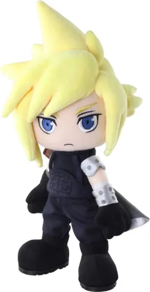 Peluche articulado square enix final fantasy cloud strife