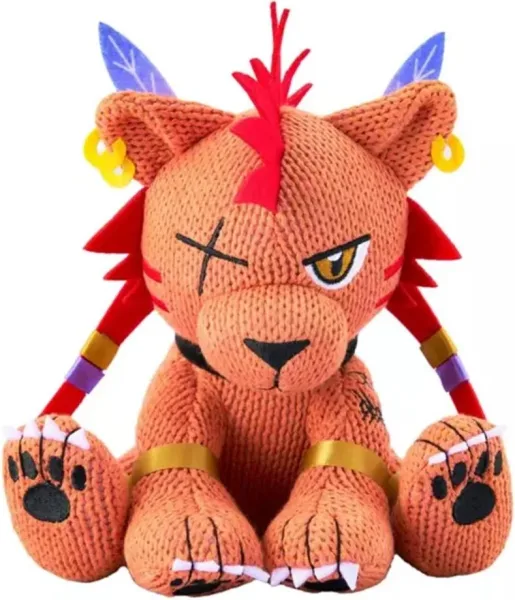 Peluche square enix final fantasy vii remake red xiii 18cm