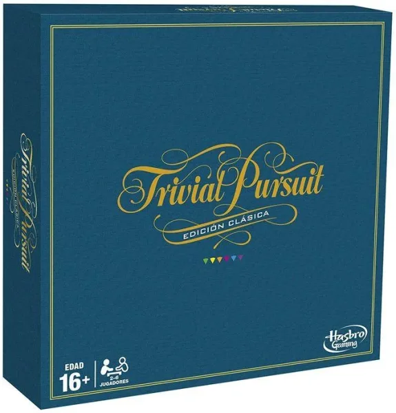 Juego de mesa hasbro trivial clásico español