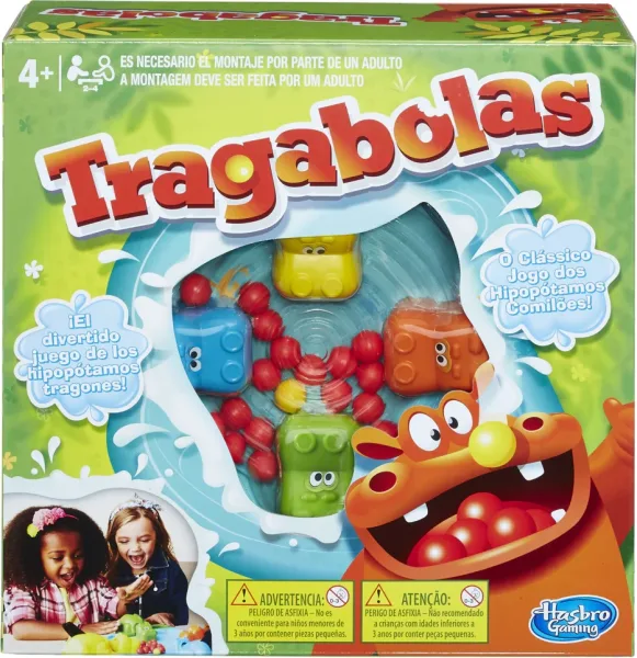 Juego hasbro tragabolas comilón