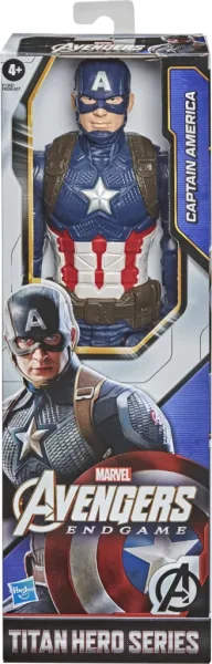 Figura hasbro marvel titan hero series capitán américa