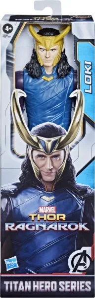 Figura hasbro marvel titan hero series loki