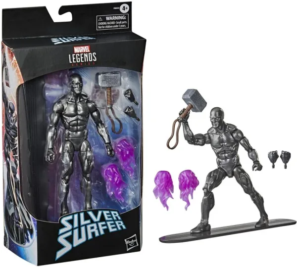 Figura hasbro marvel legends series legends silver surfer fallen