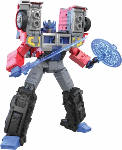 Figura hasbro g2 universe laser optimus prime 18 cm transformers legacy series f30615x0
