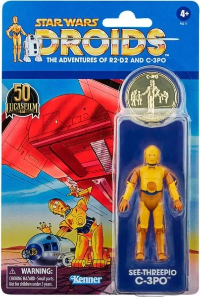Figura hasbro star wars the vintage collection -  c3po