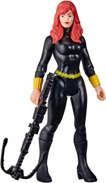 Figura hasbro black widow  9.5 cm marvel legends retro