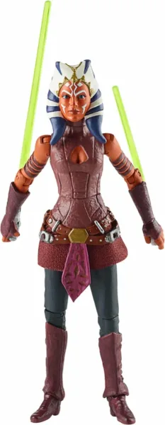 Figura hasbro ahsoka 9 -5 cm sw clone wars star wars vintage f44945x0