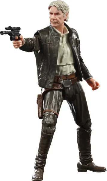 Figura hasbro star wars han solo el despertar de la fuerza black series