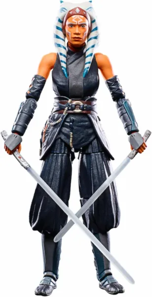 Figura hasbro  ahsoka tano (corvus) sw the mandalorian star wars vintage