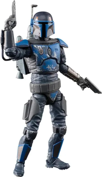 Figura hasbro mandalorian death watch airborne trooper star wars clone wars vintage collection