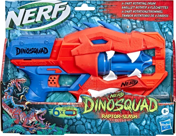 Lanzador hasbro nerf dino squad raptor slash