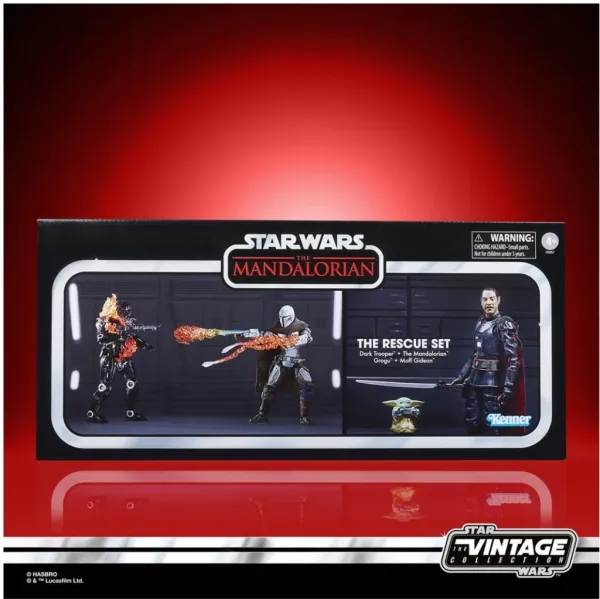 Figura hasbro star wars the mandalorian the rescue convention set