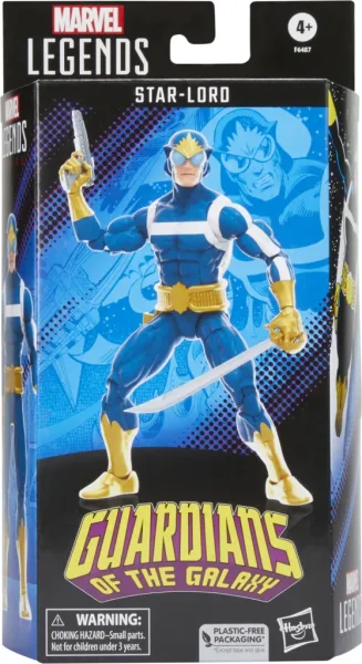 Figura hasbro marvel legends guardianes de la galaxia star -  lord