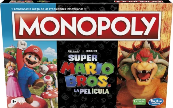Juego de mesa monopoly the super mario bros la pelicula