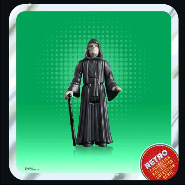 Figura hasbro star wars retro collection the return of the jedi -  the emperor palpatine
