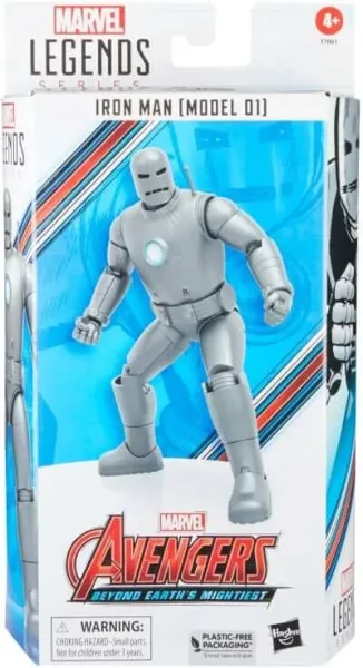 Figura hasbro marvel legends series avengers iron man model 01
