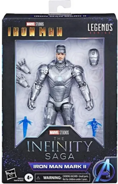 Figura hasbro marvel legends series the infinity saga iron man mark ii