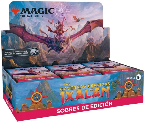 Juego de cartas magic the gathering las cavernas perdidas de ixalan sobres de edición 30 sobres español